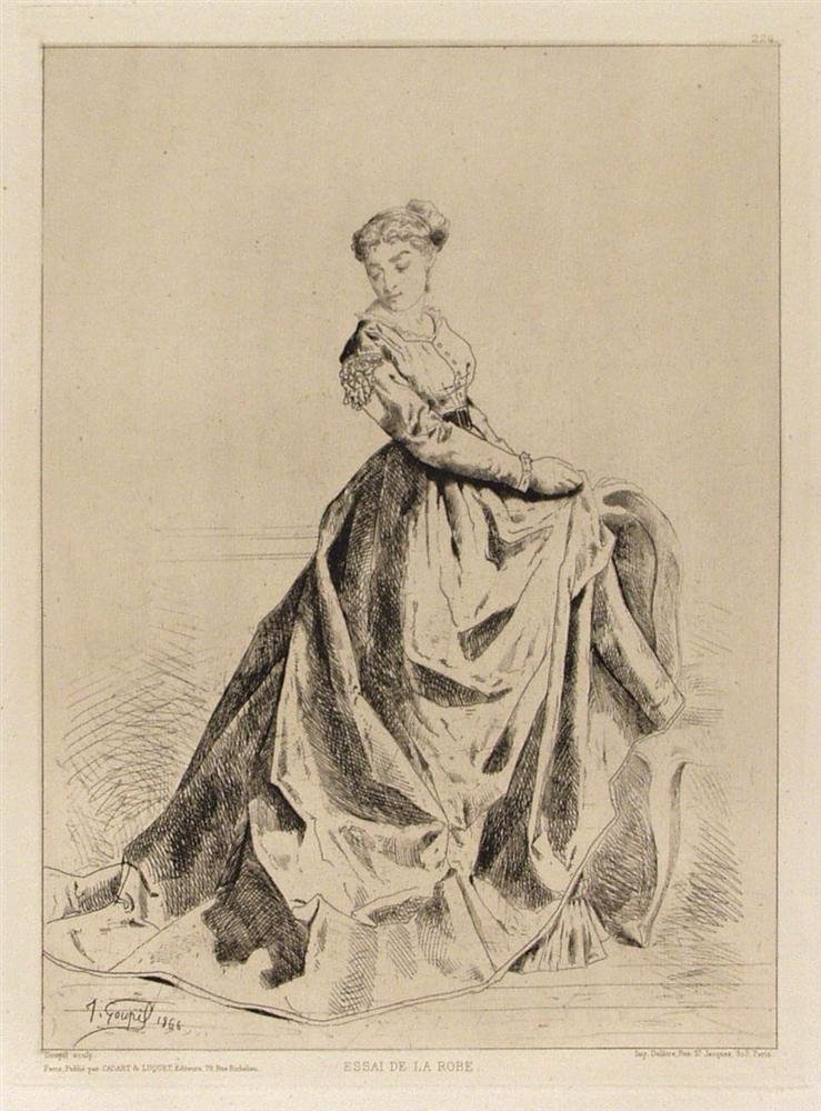JULES ADOLPHE GOUPIL - Etching