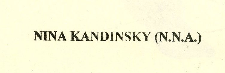 WASSILY KANDINSKY - Original color collotype - 3