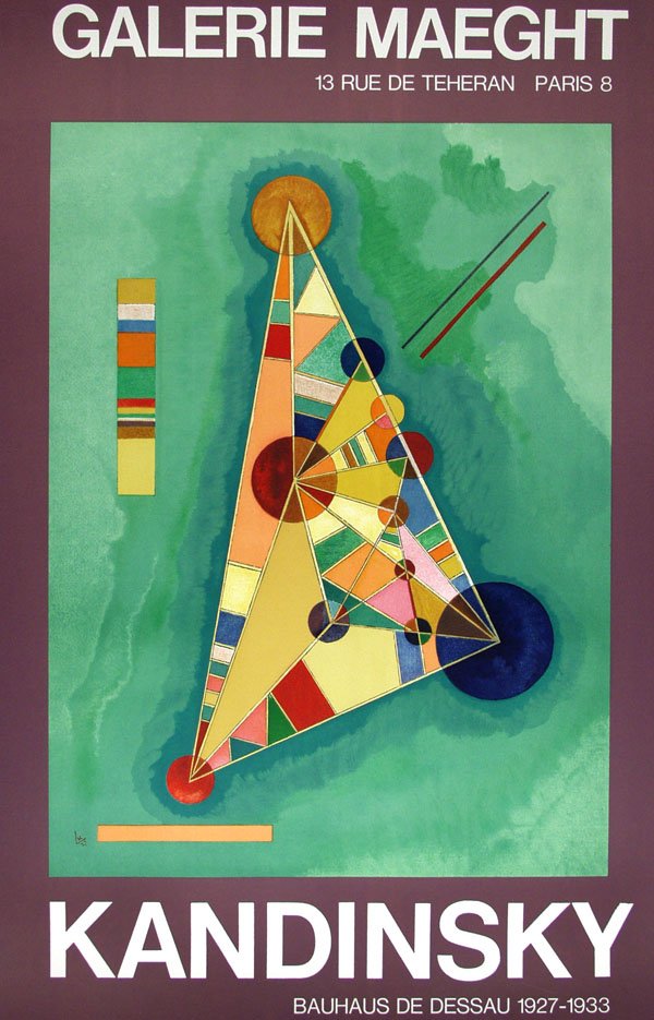 WASSILY KANDINSKY [AFTER] - Original color lithog