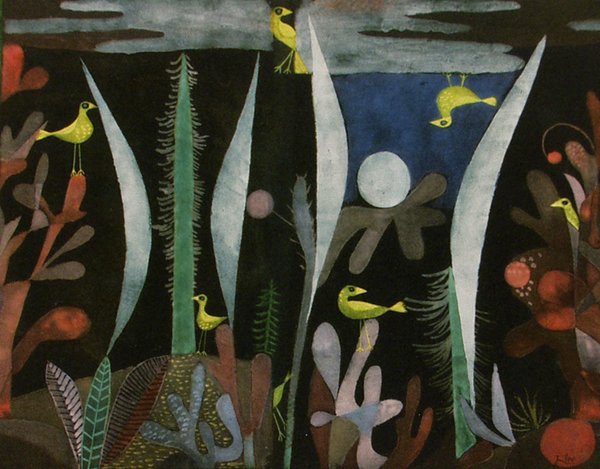 PAUL KLEE [AFTER] - Original color collotype