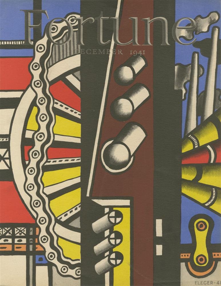FERNAND LEGER [AFTER] - Color lithograph