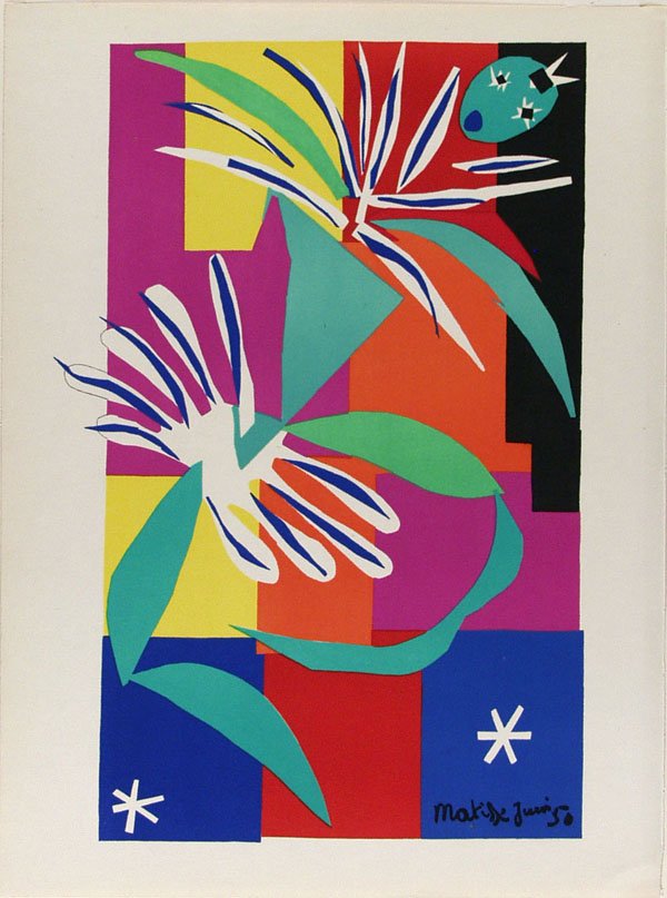 HENRI MATISSE - Original color lithograph