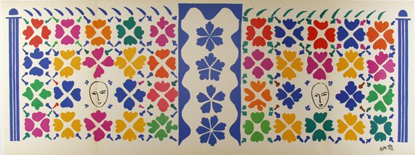 HENRI MATISSE - Original color lithograph