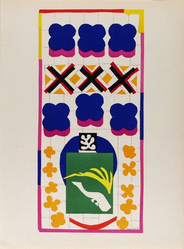 HENRI MATISSE - Original color lithograph