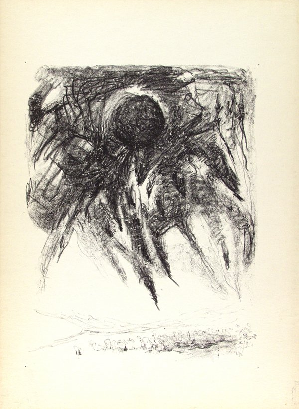 GUILLERMO MEZA - Lithograph