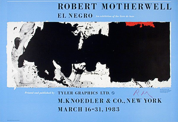 ROBERT MOTHERWELL [AFTER] - Color photolithograph