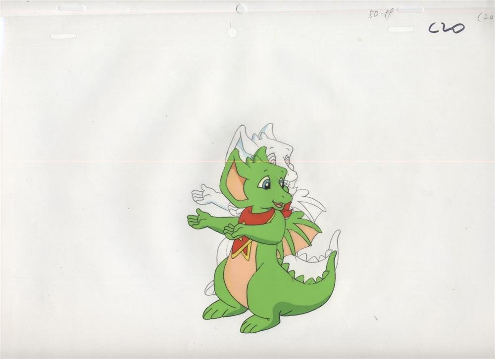 REAL MUSGRAVE - Original color animation cels