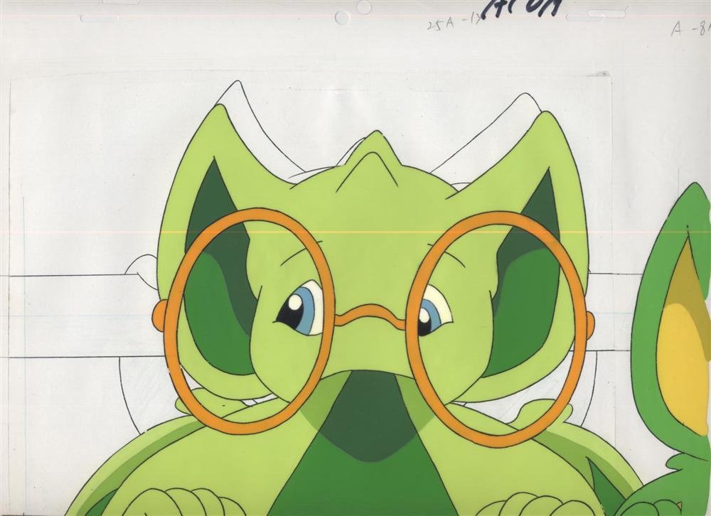 REAL MUSGRAVE - Original color animation cels - 2