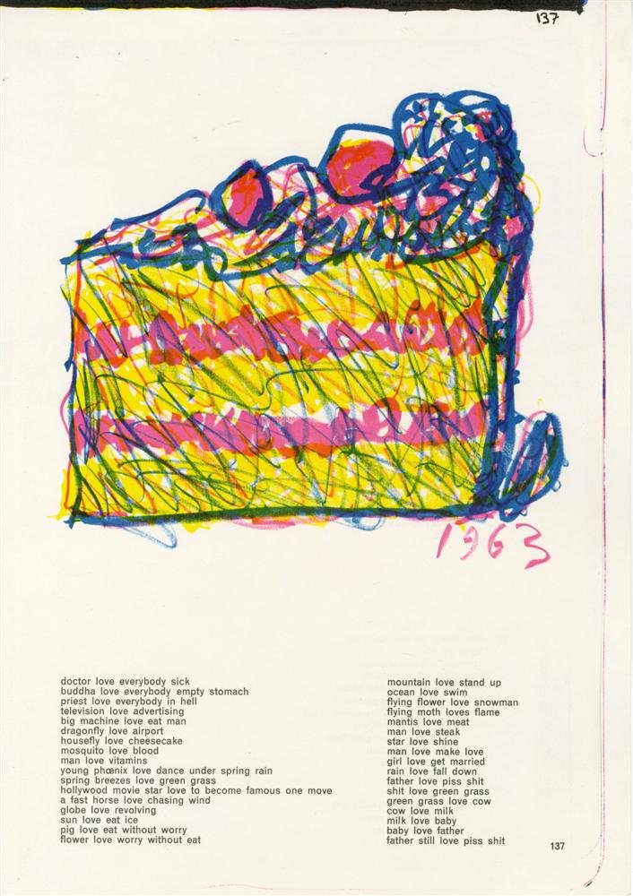 CLAES OLDENBURG - Color lithograph