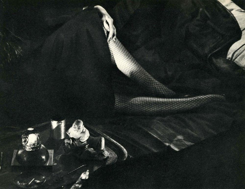BRASSAI [GYULA HALASZ] - Original vintage: Brassai [Gyula Halasz] (Hungarian/French, 1899-1984). "Repaire d'Opium". Original vintage photogravure. c1931-1932. Printed 1933. Image size: 7 3/16 x 9 1/8 in. (183 x 232 mm). [23948] |800| {R100}