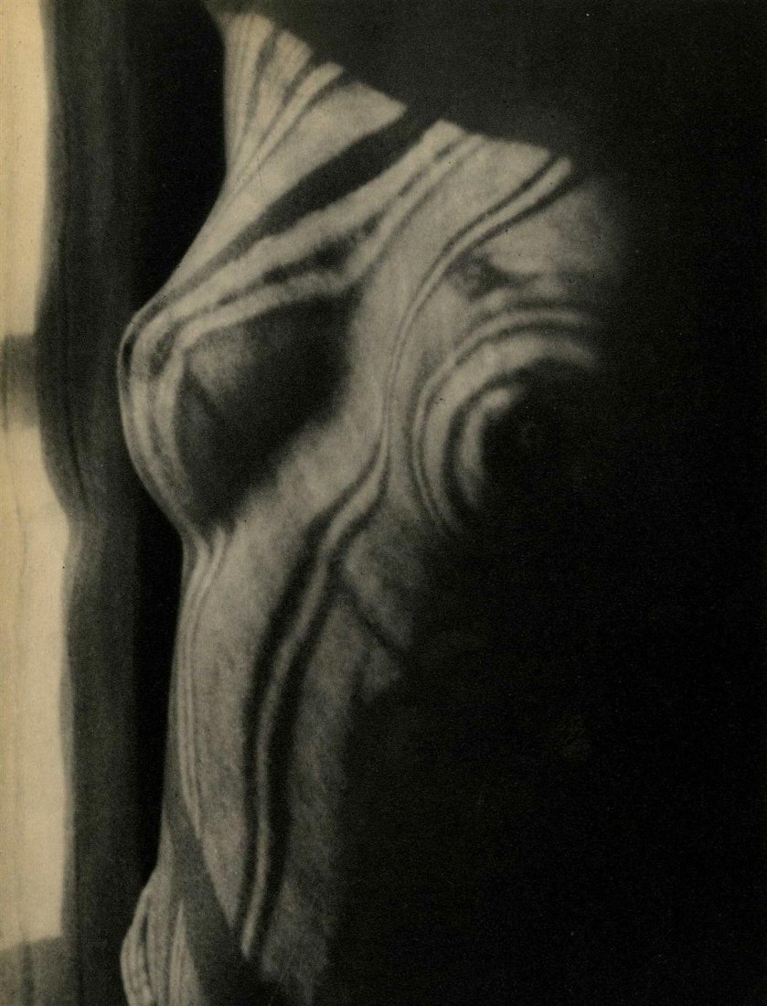 MAN RAY - Original vintage photogravure: Man Ray (American, 1890 - 1976). "Torso (Return to Reason)". Original vintage photogravure. 1923. Printed 1937. Fine condition. A variant of the full-size negative. Image copyright © 2006 ADAGP/Man R