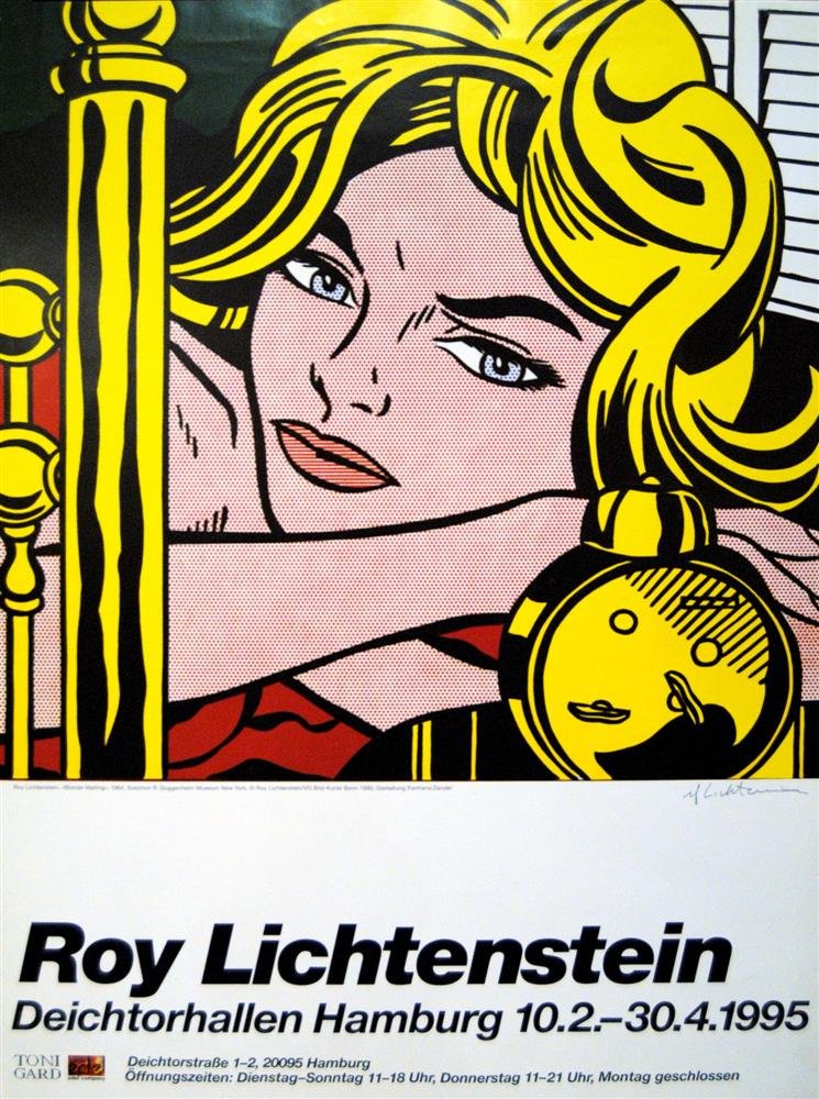 ROY LICHTENSTEIN - Color offset lithograph (1 of 1)