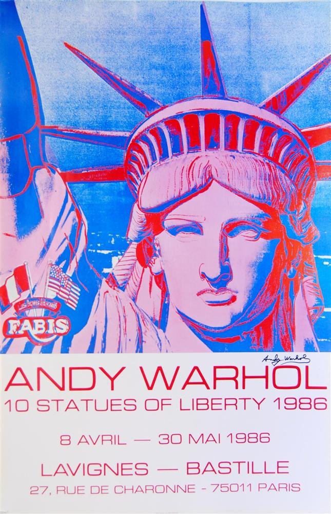ANDY WARHOL - Color offset lithograph (1 of 1)