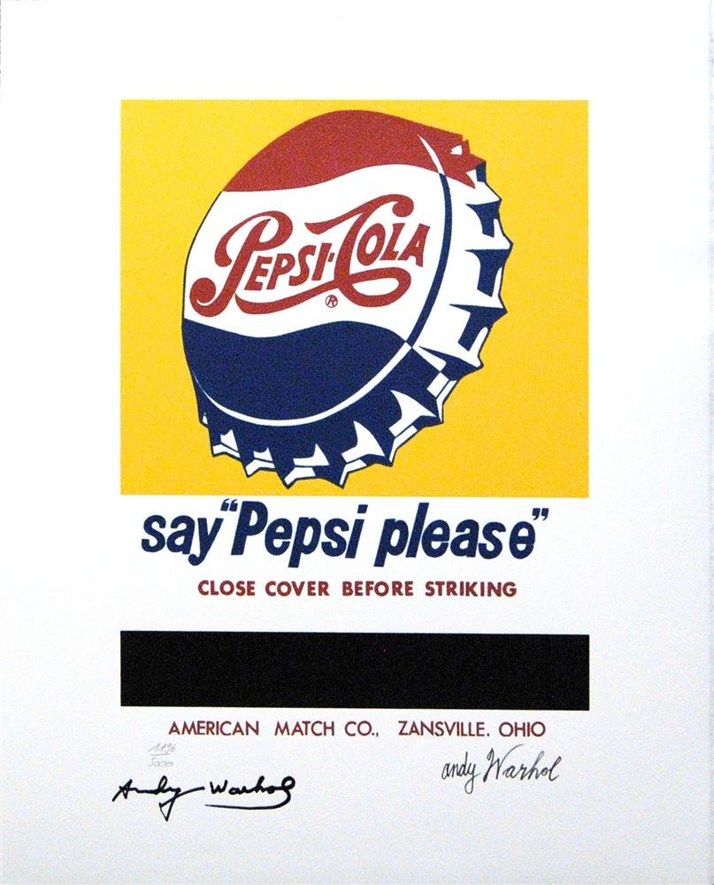 ANDY WARHOL [after] - Color lithograph (1 of 1)