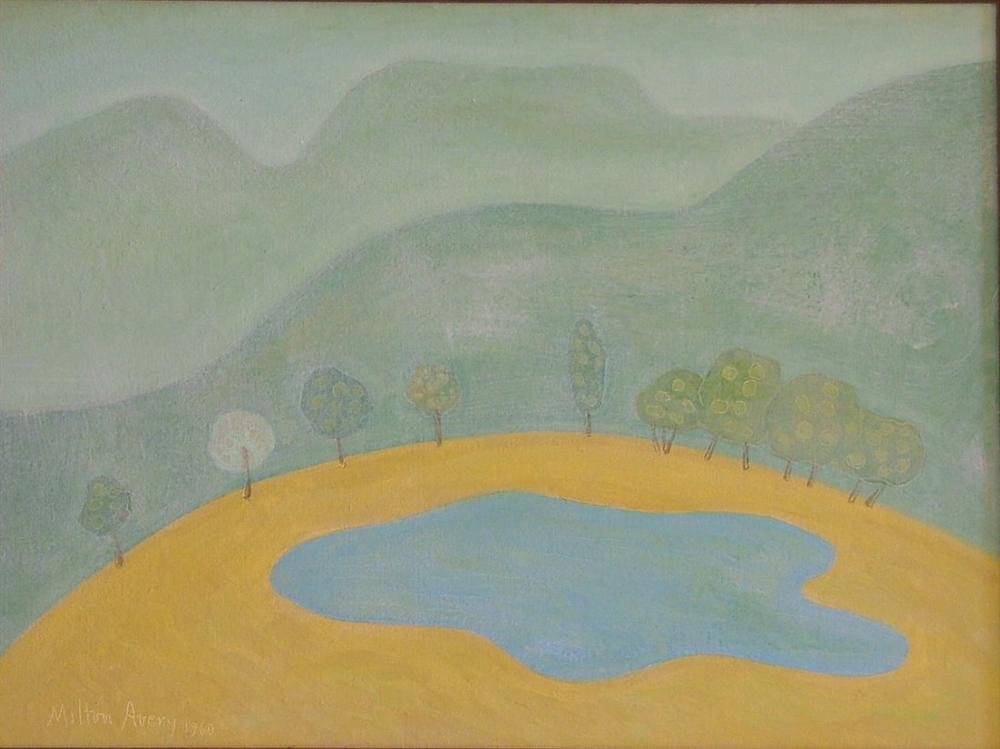 MILTON AVERY [by or attrib] - Oil on canvas (1 of 10)