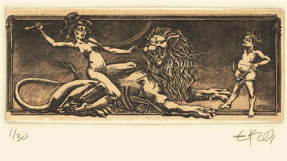 EKO (H.S. DE LA GARZA BATORSKI) - Etching (1 of 1)