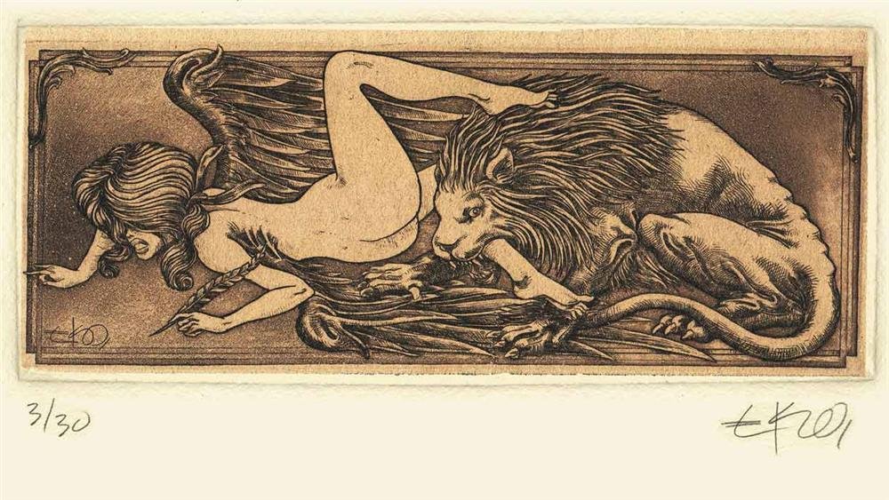 EKO (H.S. DE LA GARZA BATORSKI) - Etching (1 of 1)