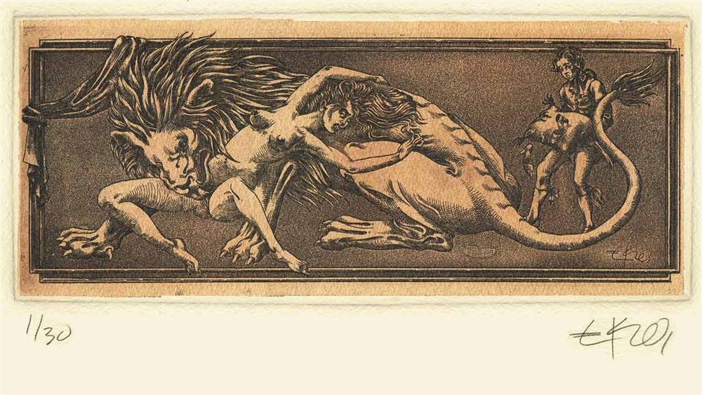 EKO (H.S. DE LA GARZA BATORSKI) - Etching (1 of 1)