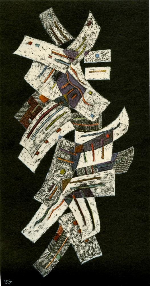 WASSILY KANDINSKY - Original color collotype (1 of 4)