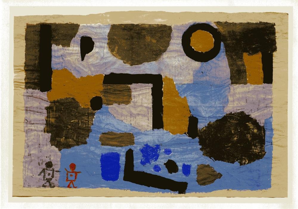 PAUL KLEE [after] - Original color collotype (1 of 2)