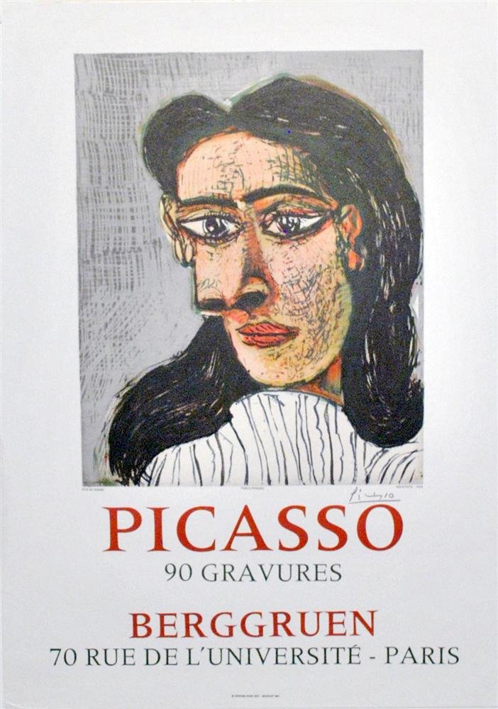 PABLO PICASSO - Color offset lithograph (1 of 1)