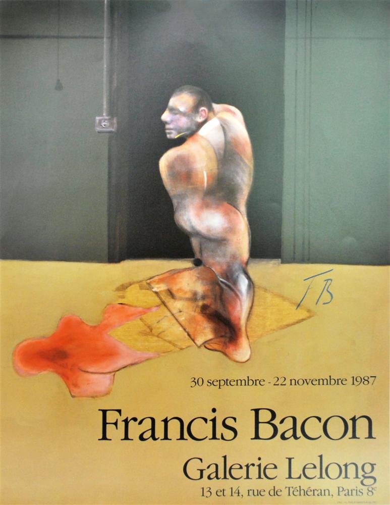 FRANCIS BACON - Original color offset lithograph (1 of 1)