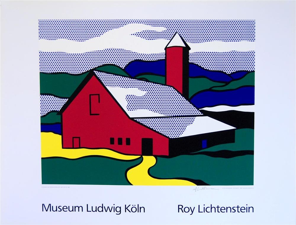 ROY LICHTENSTEIN - Color silkscreen (1 of 1)