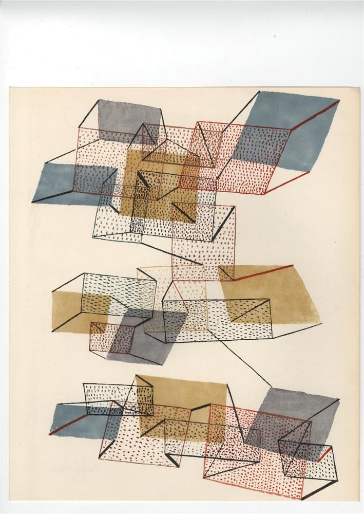 PAUL KLEE [after] - Original color lithograph (1 of 2)