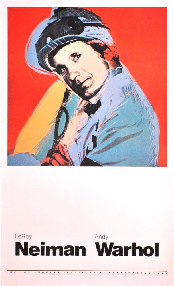 ANDY WARHOL - Color offset lithograph (1 of 3)