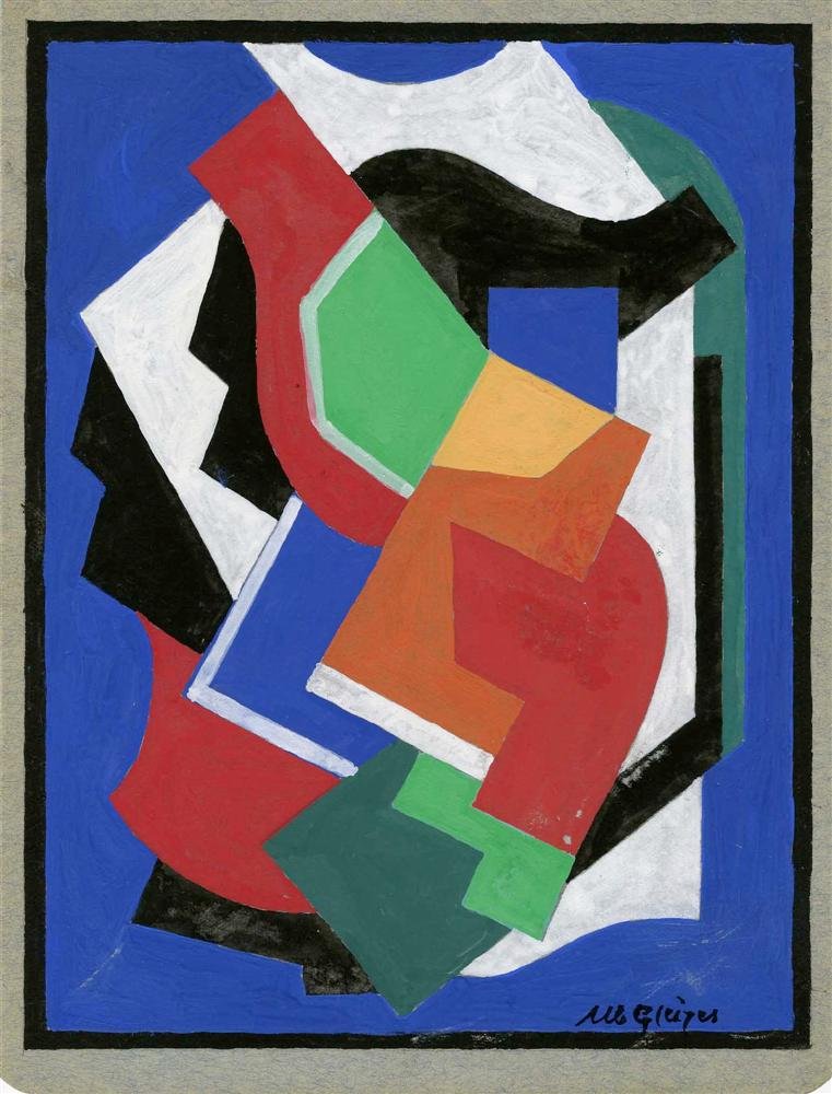 ALBERT GLEIZES - Gouache on paperboard (1 of 2)