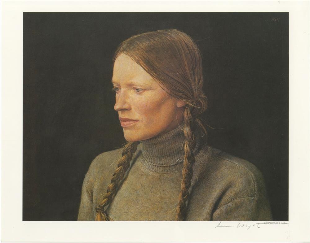 ANDREW WYETH [d'apres] - Color offset lithograph (1 of 1)