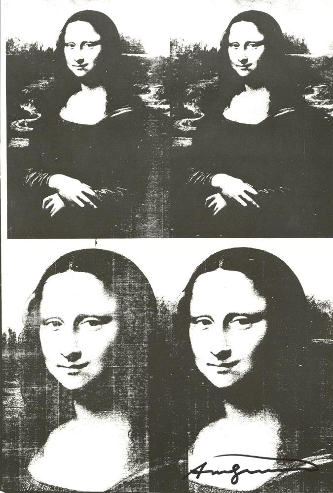 ANDY WARHOL - Original letterpress print (1 of 2)