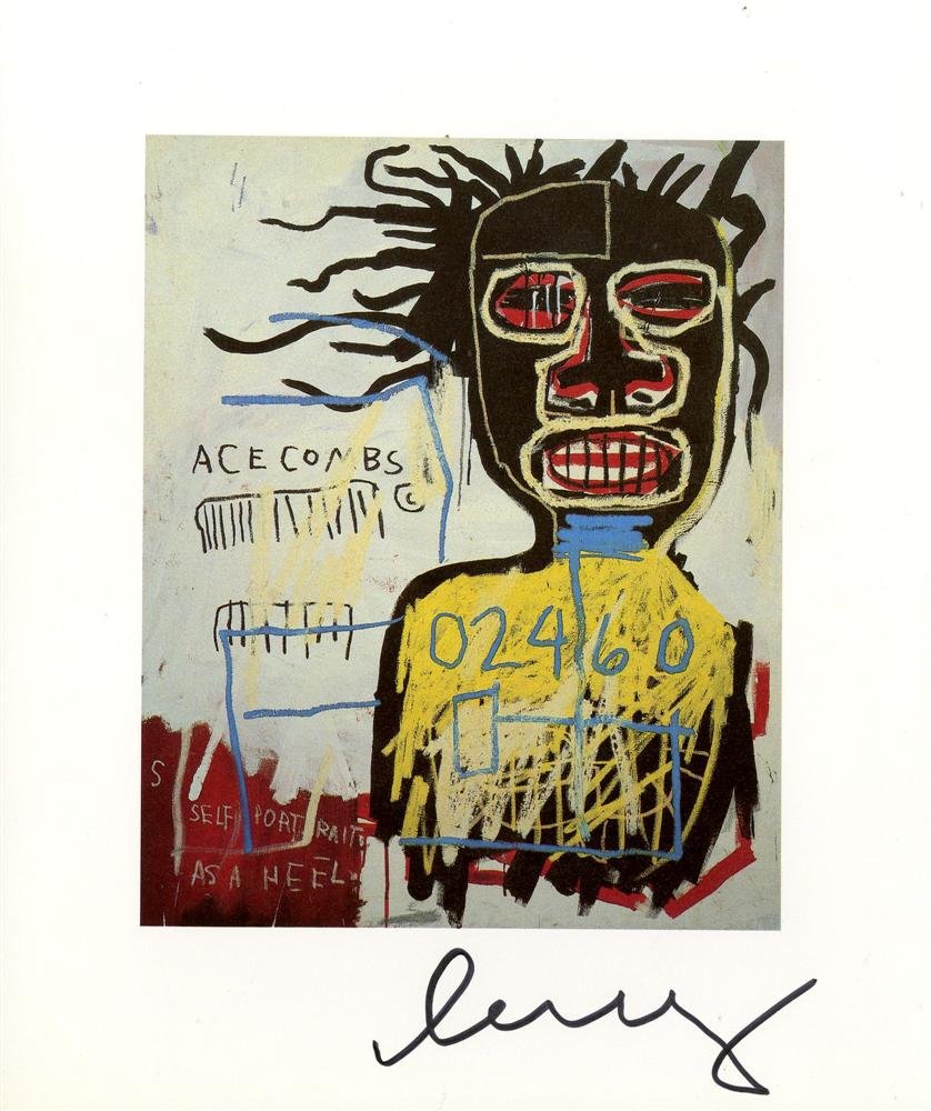 JEAN-MICHEL BASQUIAT - Color offset lithograph (1 of 1)