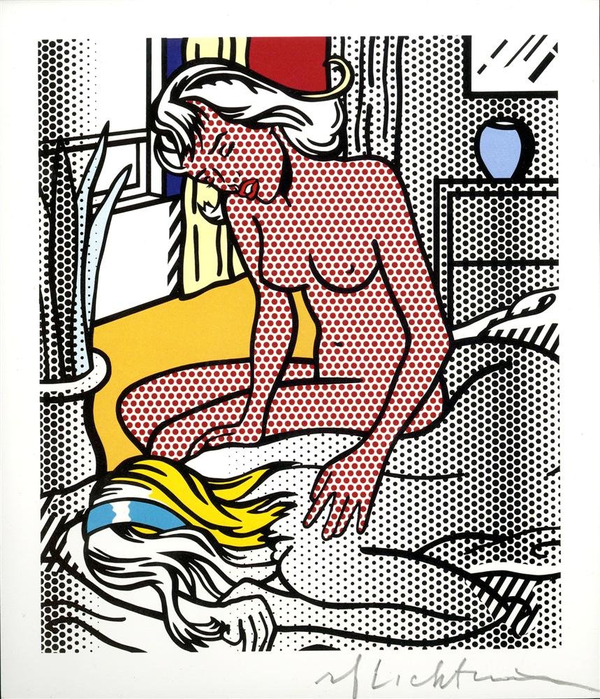 ROY LICHTENSTEIN - Color relief print (1 of 1)