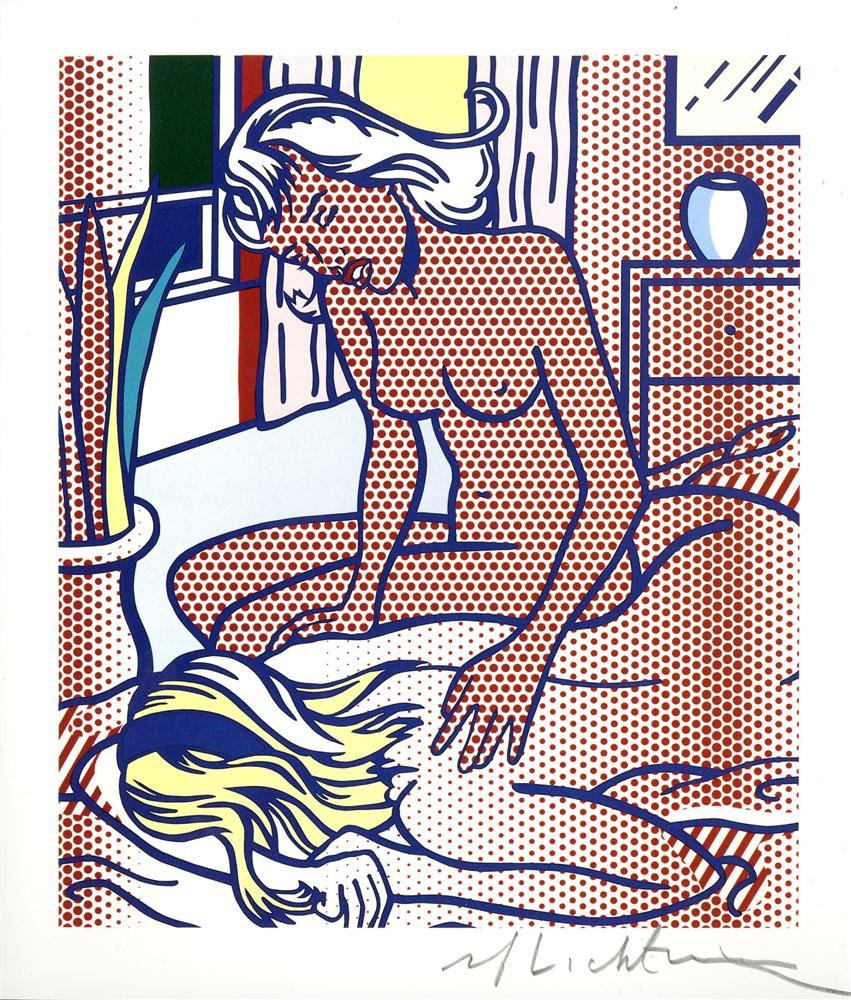 ROY LICHTENSTEIN - Color relief print (1 of 1)