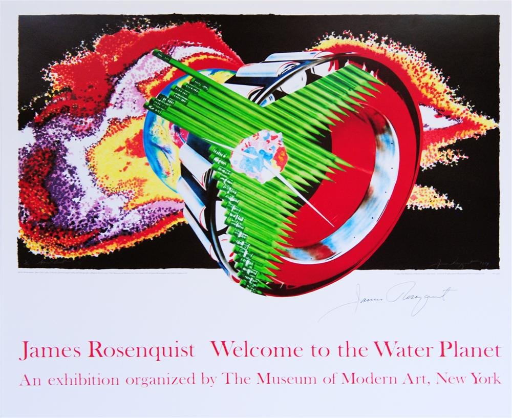 JAMES ROSENQUIST - Original color offset (1 of 1)