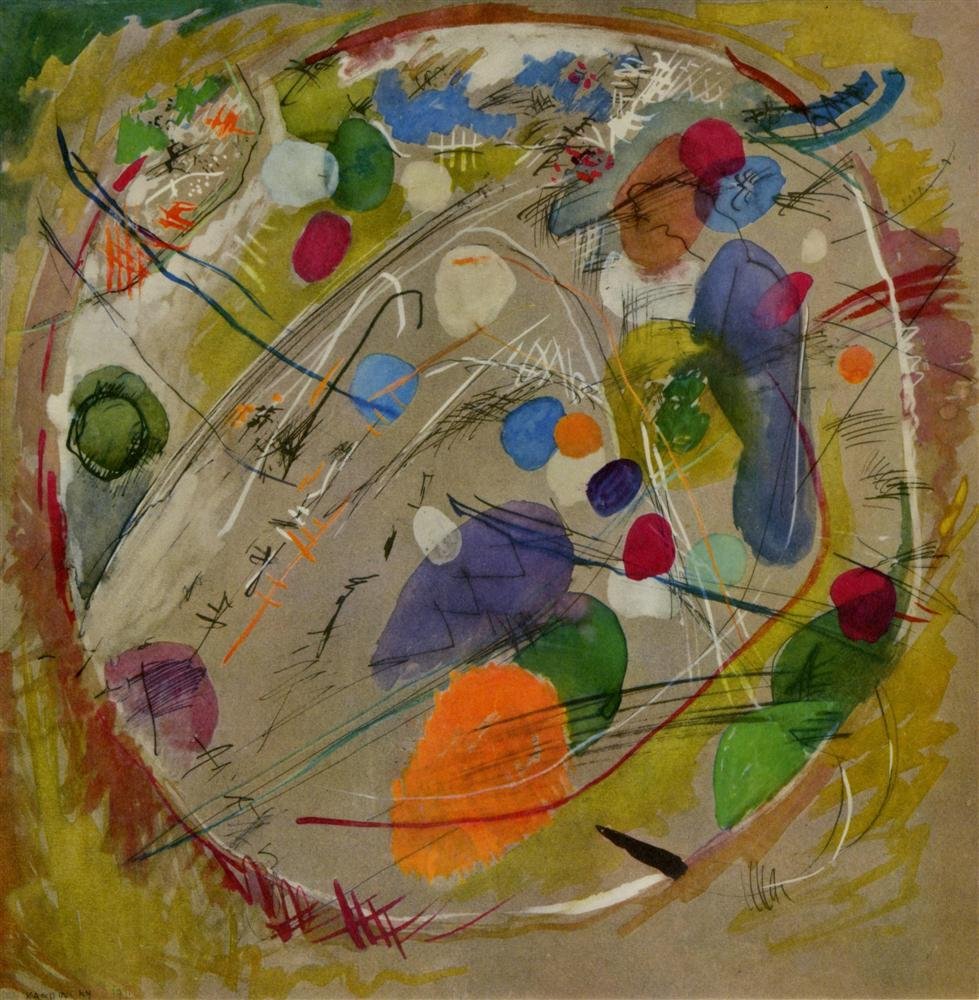 WASSILY KANDINSKY - Original color collotype (1 of 4)