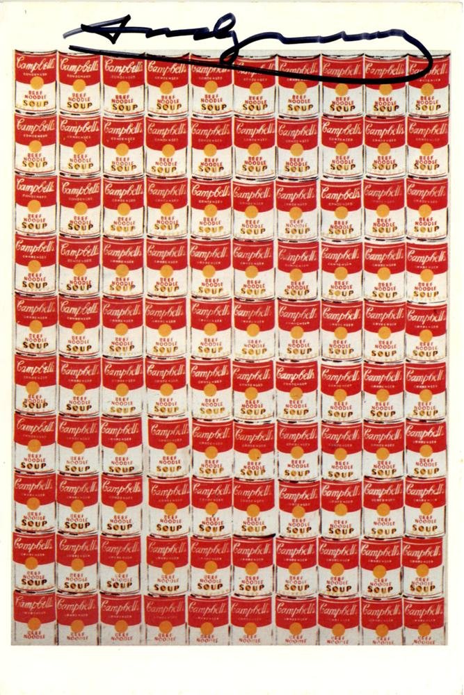 ANDY WARHOL - Color offset lithograph (1 of 2)