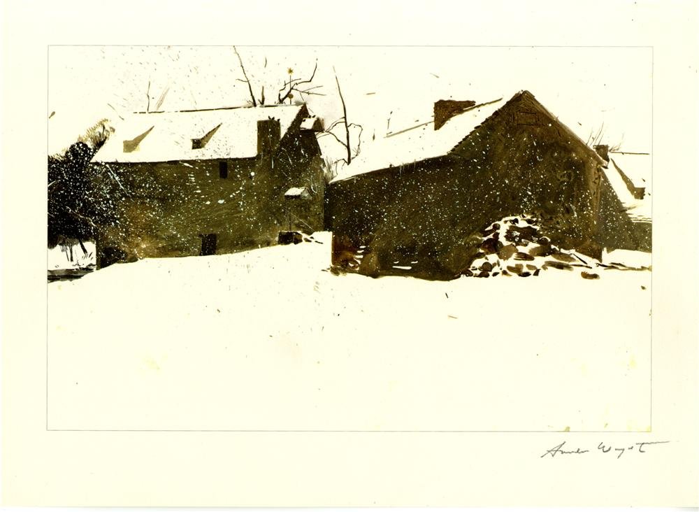ANDREW WYETH [d'apres] - Color offset lithograph (1 of 1)