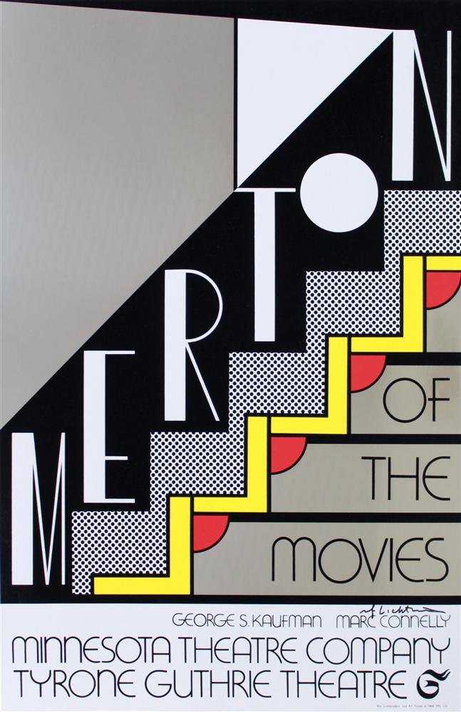 ROY LICHTENSTEIN - Color silkscreen (1 of 2)