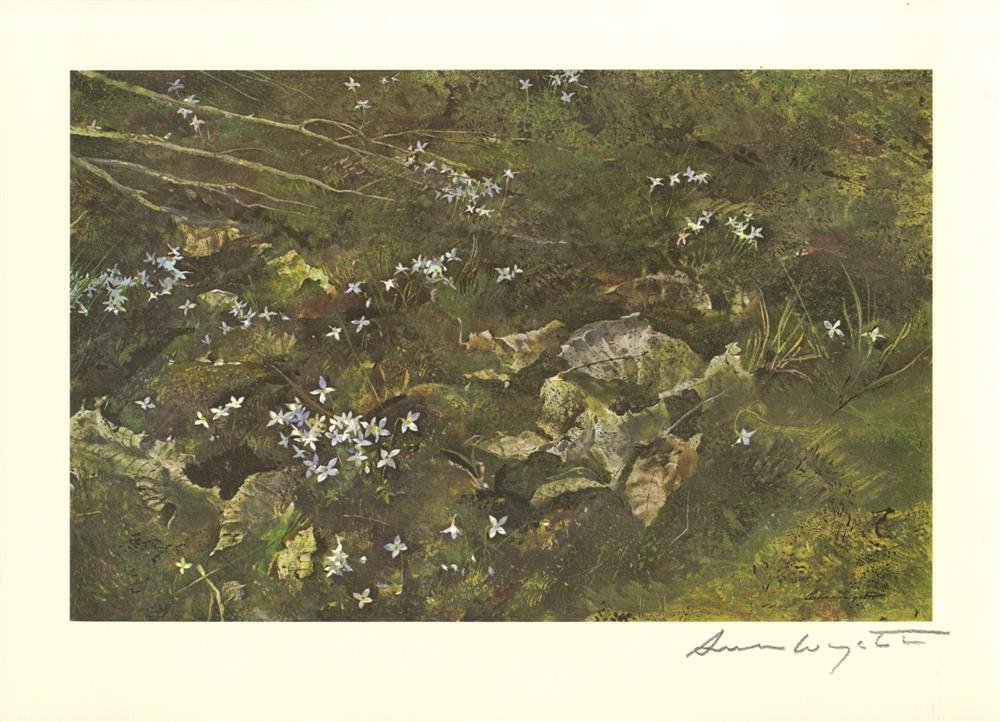 ANDREW WYETH [d'apres] - Color offset lithograph (1 of 1)