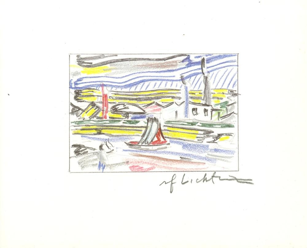 ROY LICHTENSTEIN - Color offset lithograph (1 of 1)