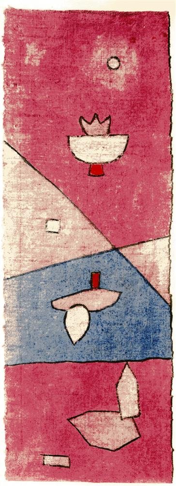 PAUL KLEE - Original color collotype (1 of 2)
