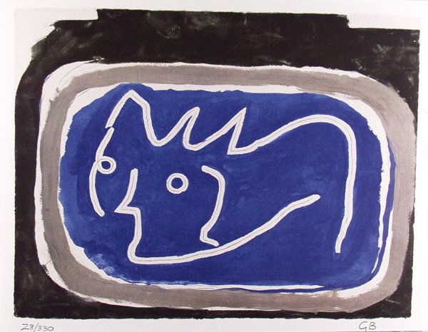 GEORGES BRAQUE - Color collotype (1 of 1)