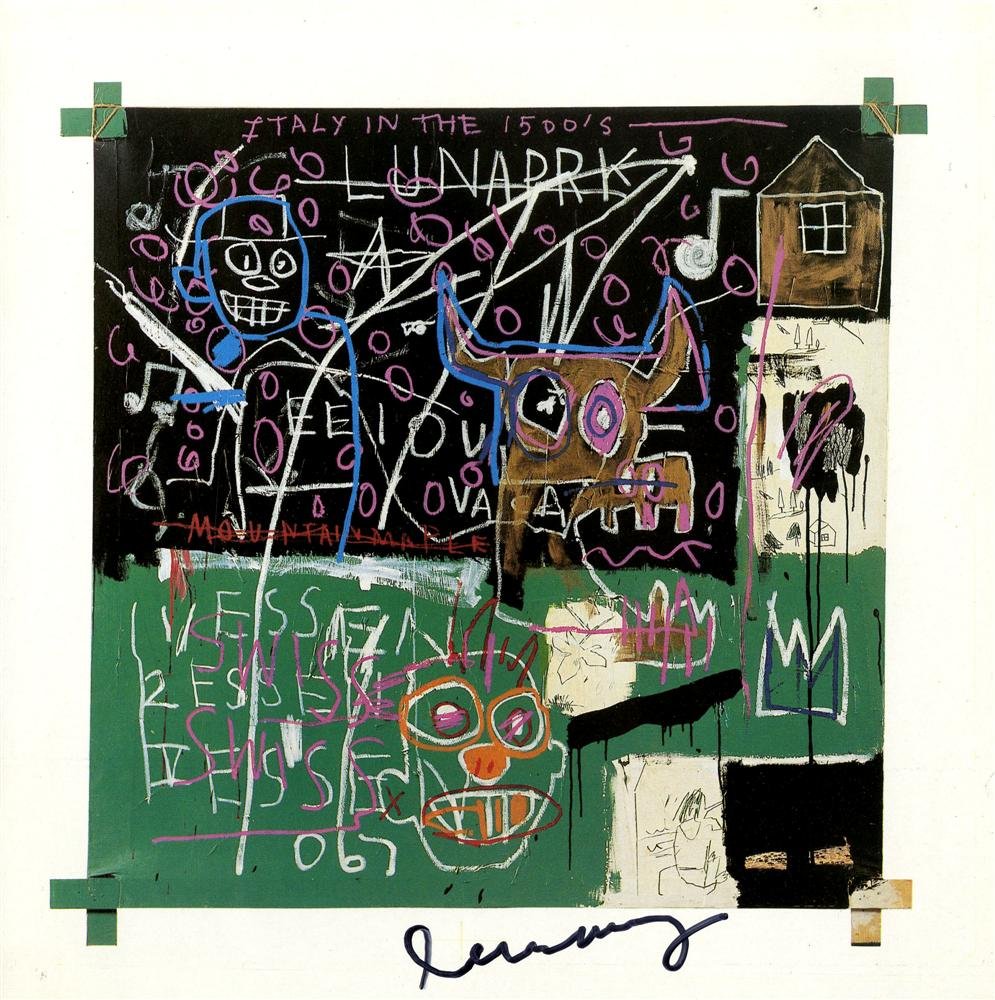 JEAN-MICHEL BASQUIAT - Luna Park (1 of 1)