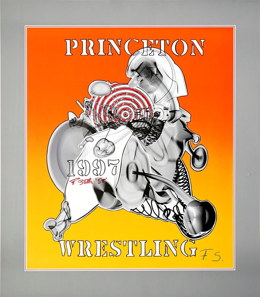 FRANK STELLA - Princeton Wrestling (1 of 1)