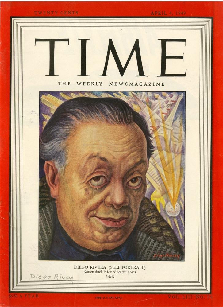 DIEGO RIVERA - Self-Portrait (1 of 1)