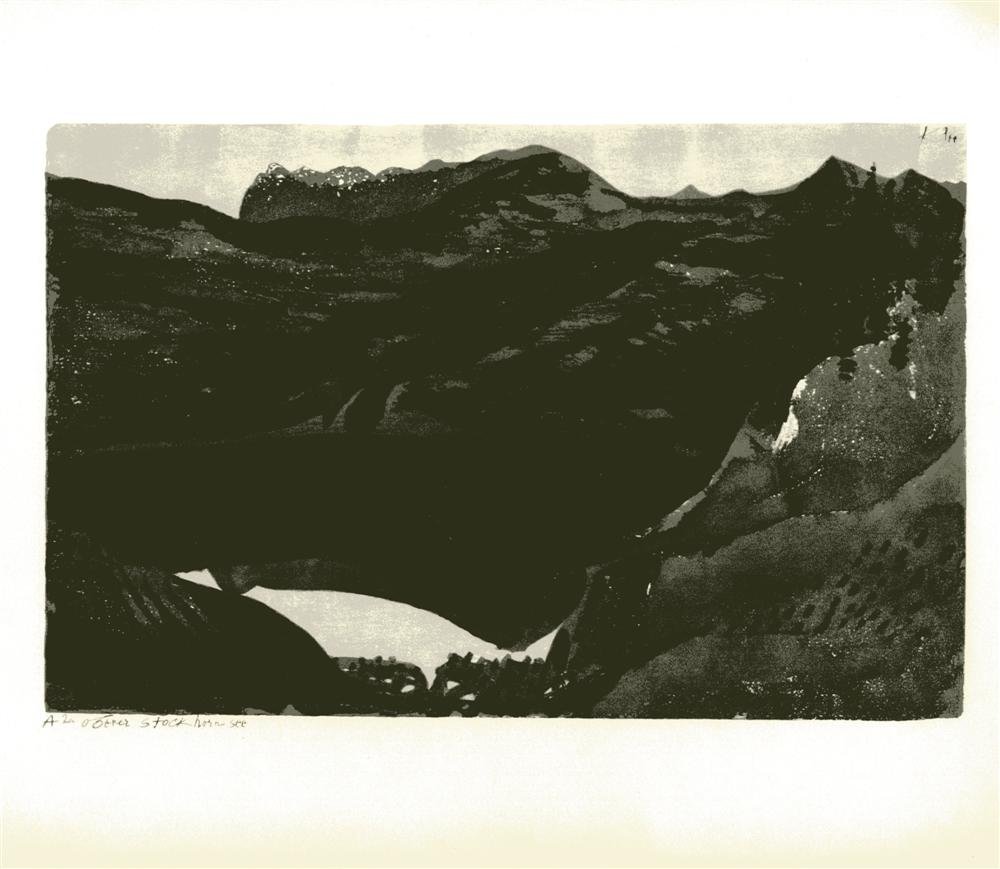 PAUL KLEE - Upper Lake Stockhorn ["Oberer (1 of 2)