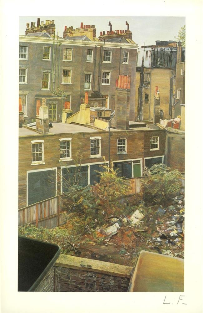 LUCIAN FREUD - Wasteground with Houses, Paddington (1 of 1)