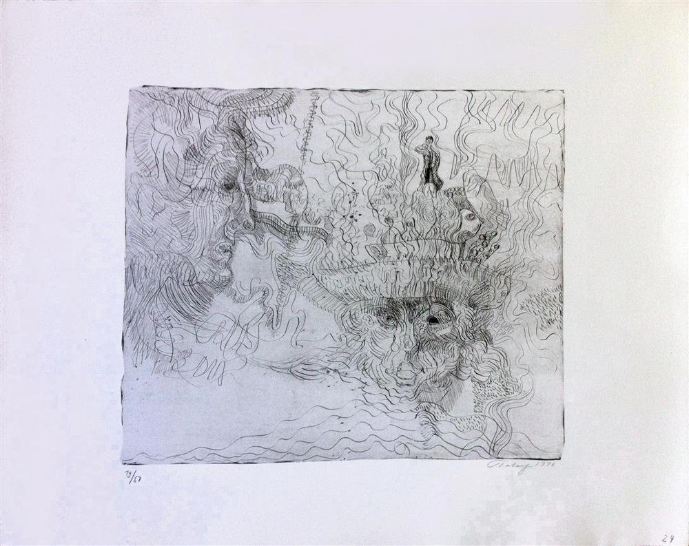 MARK TOBEY - Composition Number Twenty-Four (1 of 1)